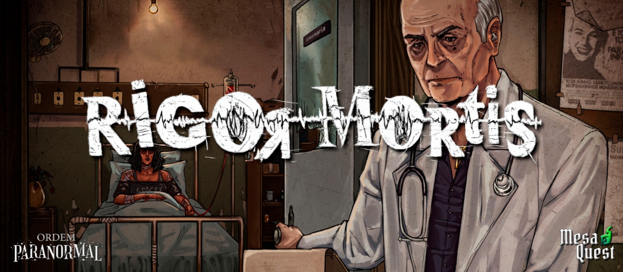 Banner da mesa de RPG: OPRPG | Rigor Mortis