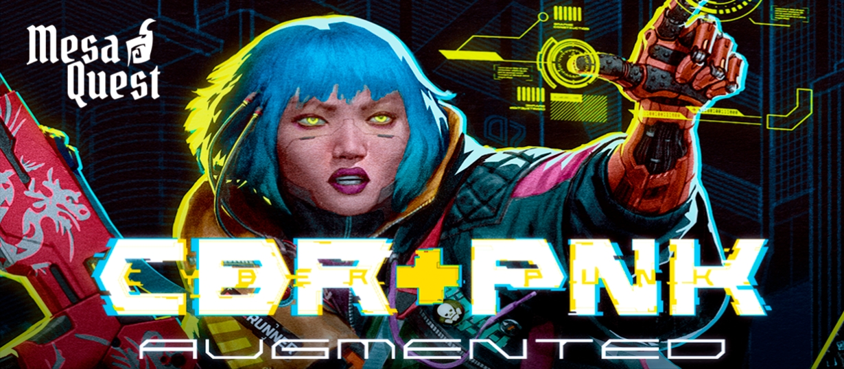 Banner da mesa de RPG: GOLPE CERTEIRO - CYBERPUNK