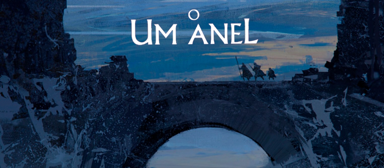 Banner da mesa de RPG: O Um Anel - Uma carta para o Gilraen.