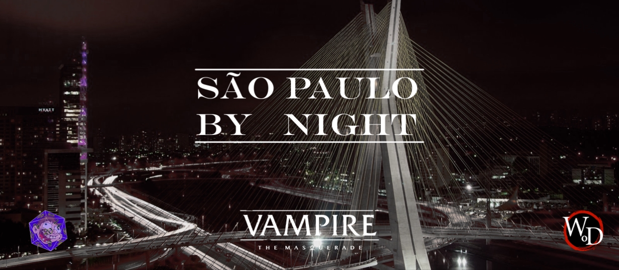 Banner da mesa de RPG: São Paulo by Night
