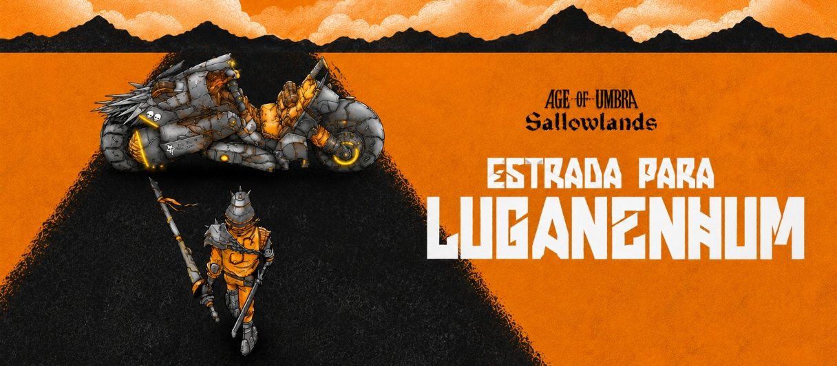 Banner da mesa de RPG: Estrada para Luganenhum | Nível 2-3