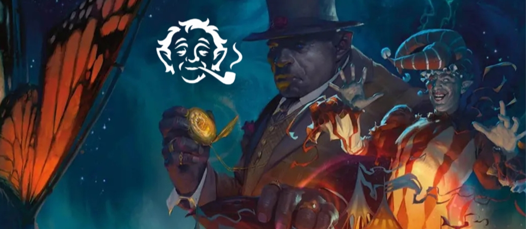 Banner da mesa de RPG: Maravilhas além do Luz de Bruxa