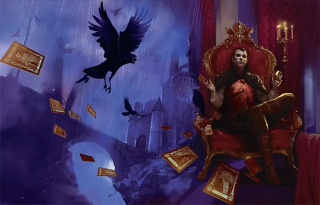 Banner da mesa de RPG: A Maldição de Strahd