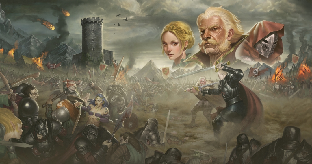 Banner da mesa de RPG: Guerra Artoniana | Tormenta 20