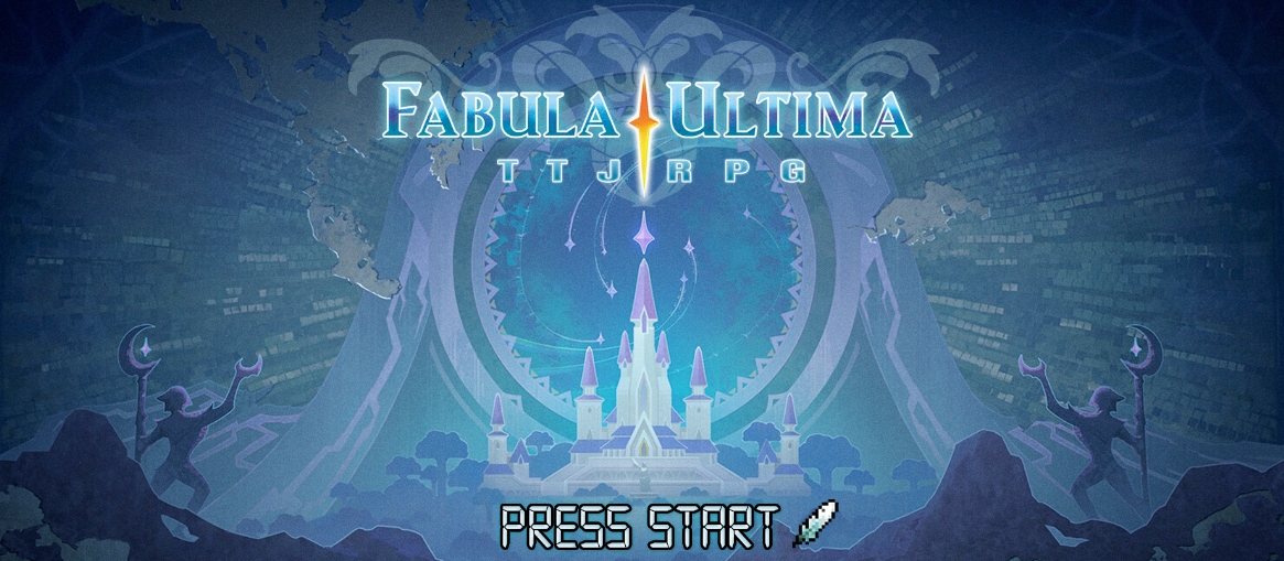 Banner da mesa de RPG: Fabulinhas