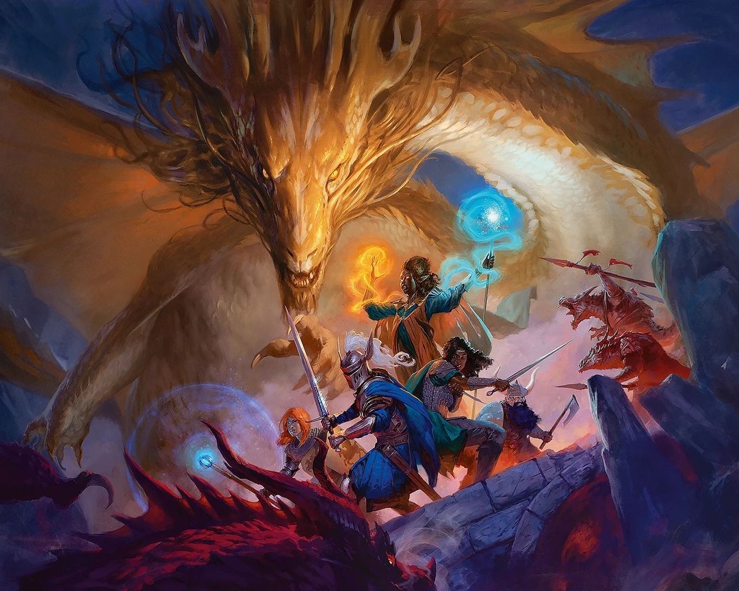 Banner da mesa de RPG: A caverna do caos