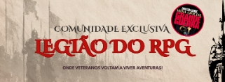 Banner da mesa de RPG: Legião do RPG