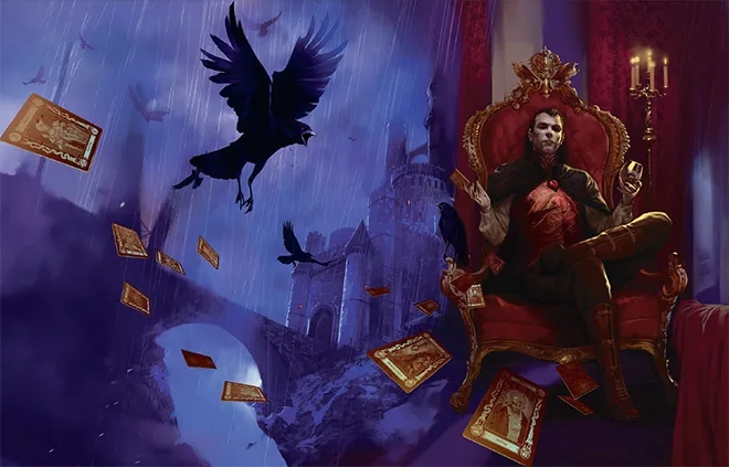 Banner da mesa de RPG: A Maldição de Strahd