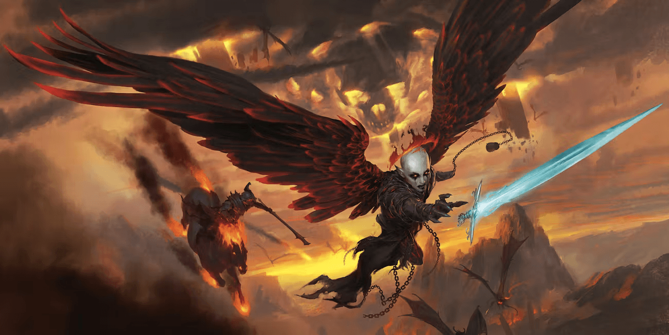Banner da mesa de RPG: Baldur's Gate | Descida ao Avernus