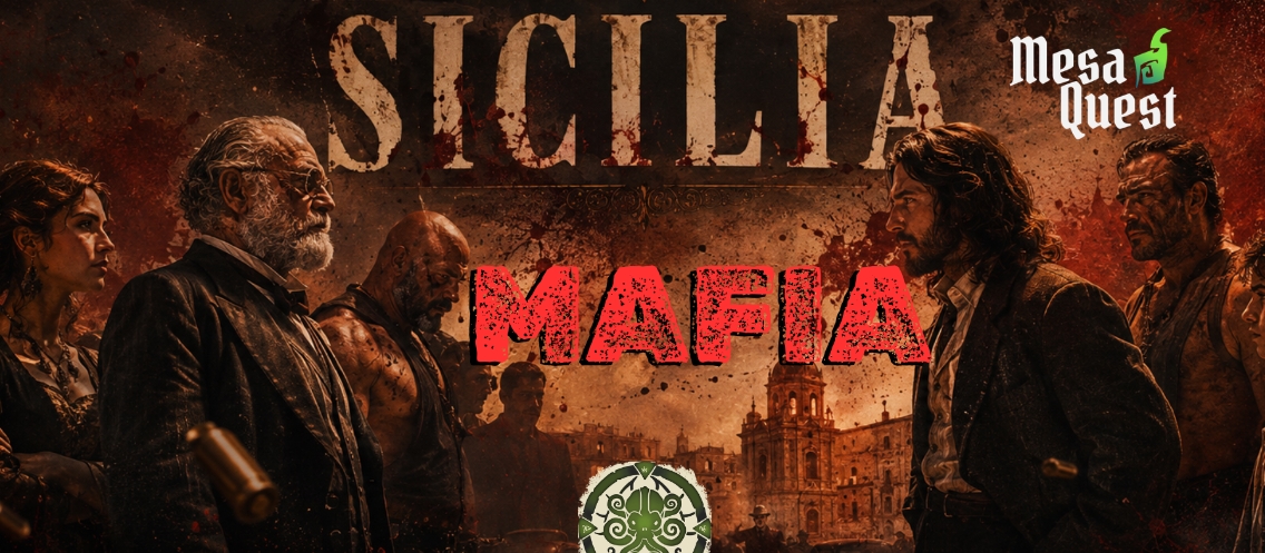 Banner da mesa de RPG: MAFIA - SICILIA 1923