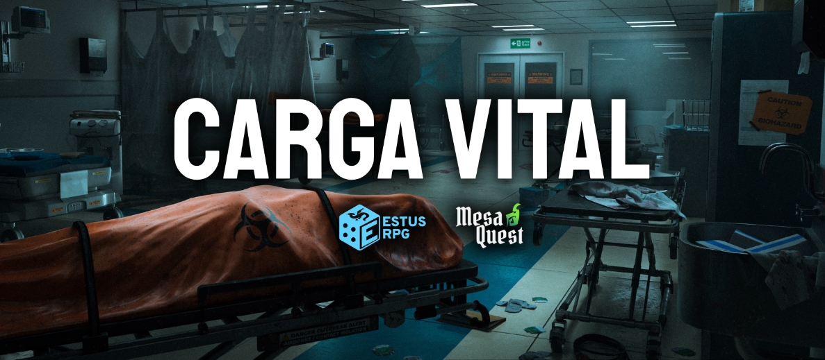 Banner da mesa de RPG: The Walking Dead™: Carga Vital