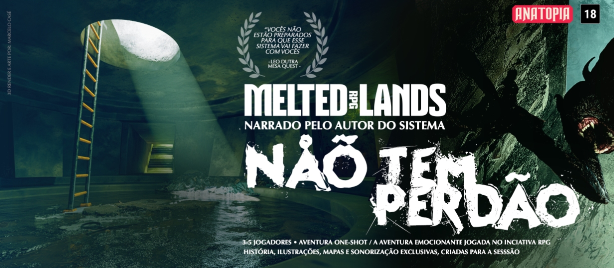 Banner da mesa de RPG: Quem tem perdão