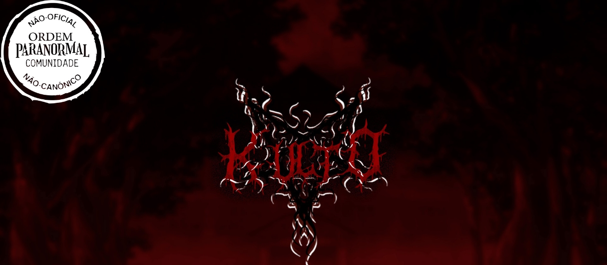 Banner da mesa de RPG: Kulto