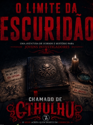 Banner da mesa de RPG: O LIMITE DA ESCURIDÃO