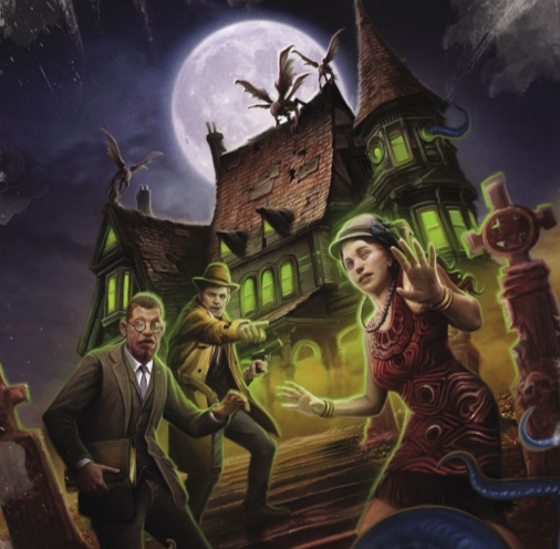 Banner da mesa de RPG: The Haunting