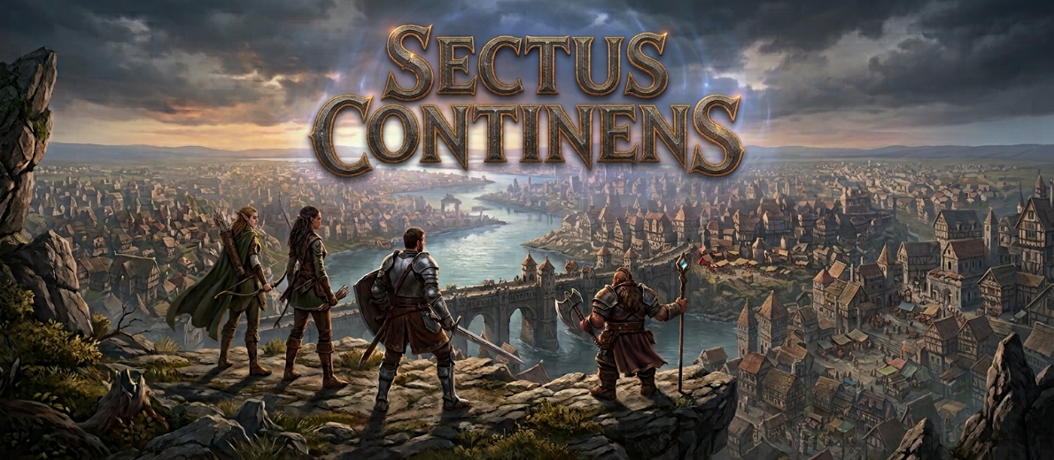 Banner da mesa de RPG: Sectus Continens, A Busca Pela Arca De Obsidiana (LV5) INICIANTES SÃO BEM VINDOS