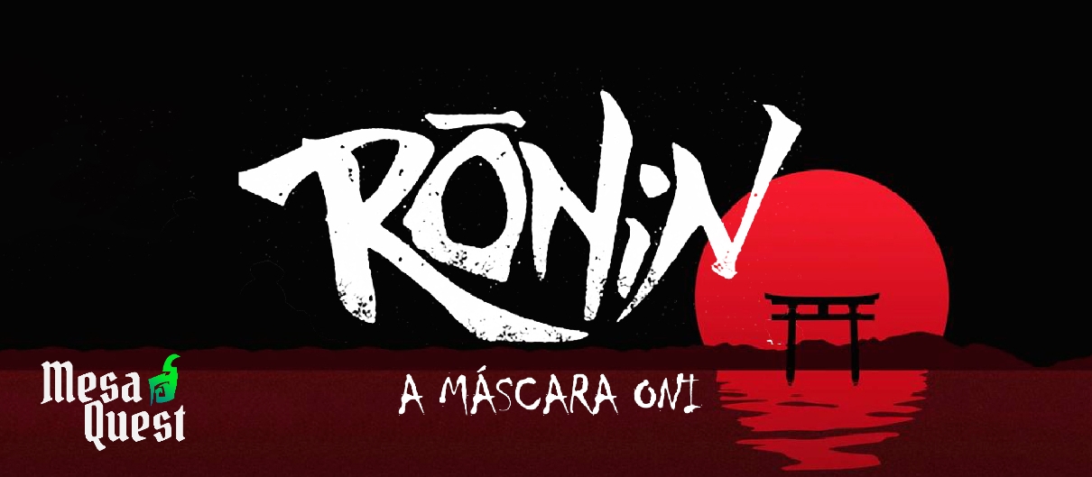 Banner da mesa de RPG: A Máscara do Oni