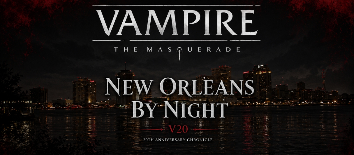 Banner da mesa de RPG: New Orleans By Night