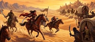 Banner da mesa de RPG: O resgate do príncipe rebelde