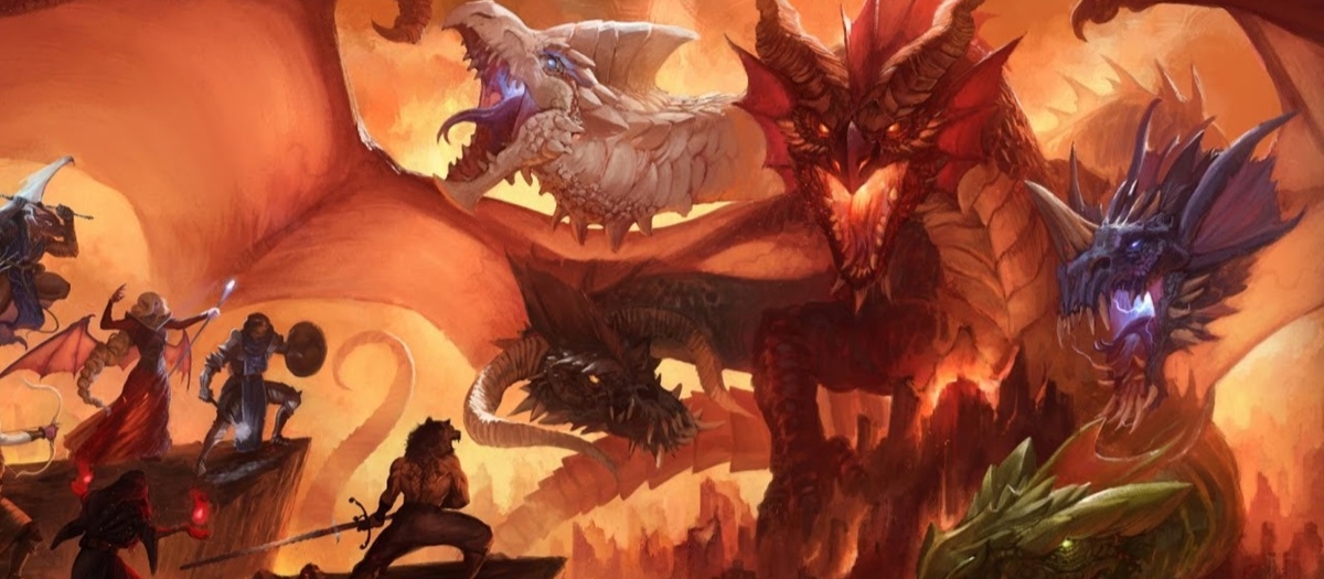Banner da mesa de RPG: A Ascenção Dracônica
