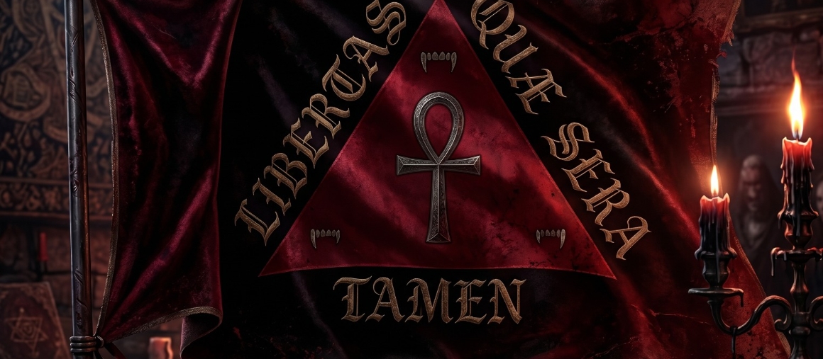 Banner da mesa de RPG: O Quinto de Sangue