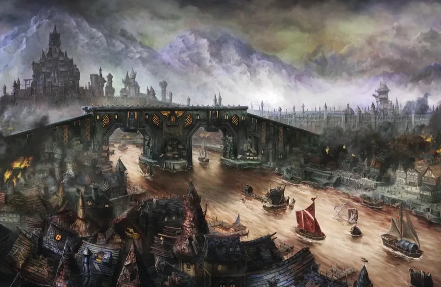 Banner da mesa de RPG: Warhammer Fantasy 4a: As Sombras de Ubersreik & A Casa Von Toufel