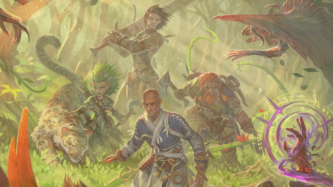 Banner da mesa de RPG: Kingmaker - Pathfinder 2e Remaster