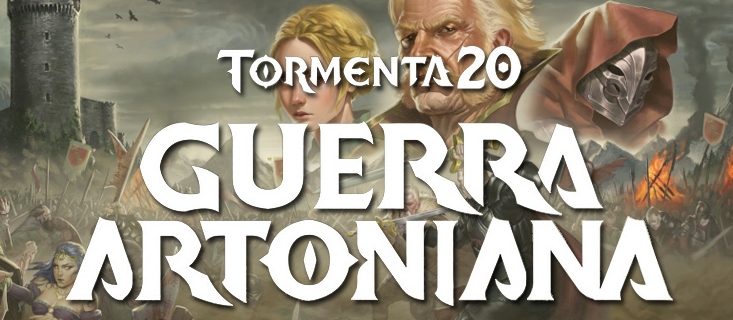 Banner da mesa de RPG: Guerra Artoniana