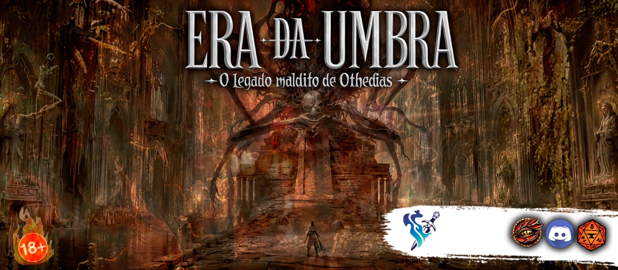 Banner da mesa de RPG: Era de Umbra - O legado maldito de Othedias