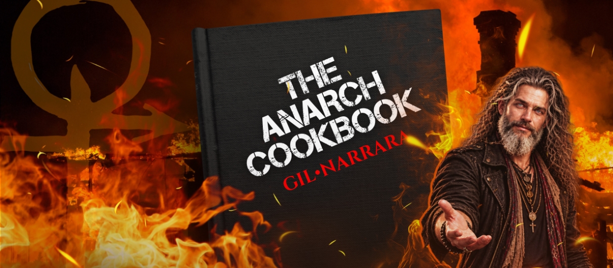 Banner da mesa de RPG: V5 — New Orleans by Night — "THE ANARCH COOKBOOK" — Vampiro: A Máscara 5ª Ed