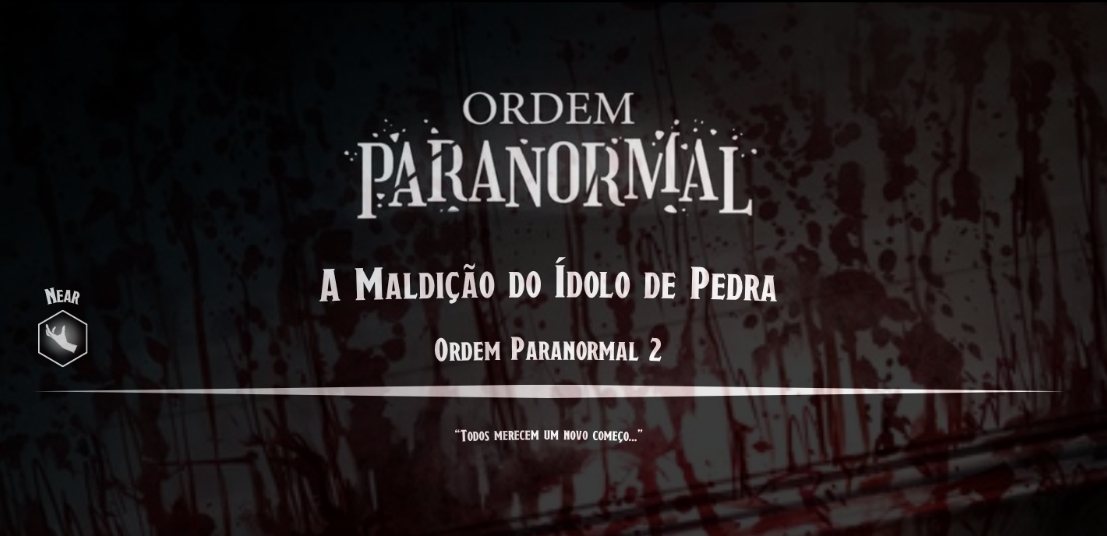 Banner da mesa de RPG: A Maldição do Idolo de Pedra — Ato I e II