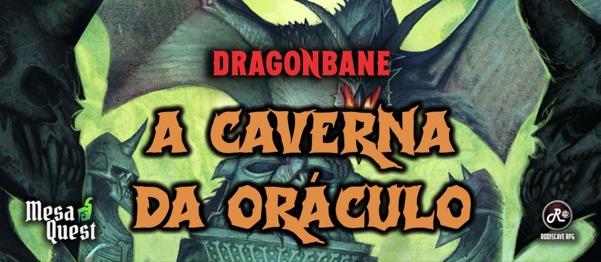 Banner da mesa de RPG: A Caverna da Oráculo - Dragonbane