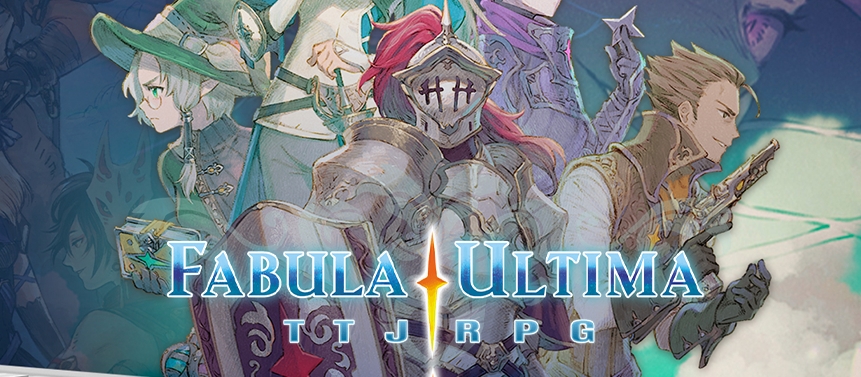 Banner da mesa de RPG: Fabula Ultima | Mini Campanha | Terças-Feiras | 19h30 às 21h30