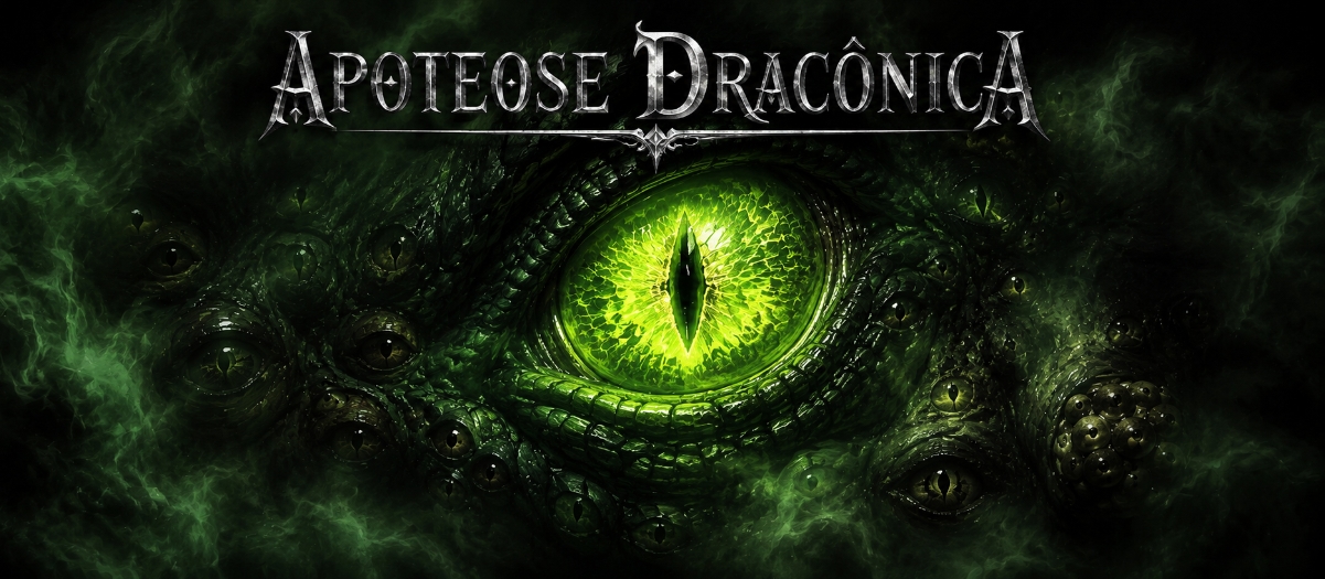 Banner da mesa de RPG: Apoteose Dracônica