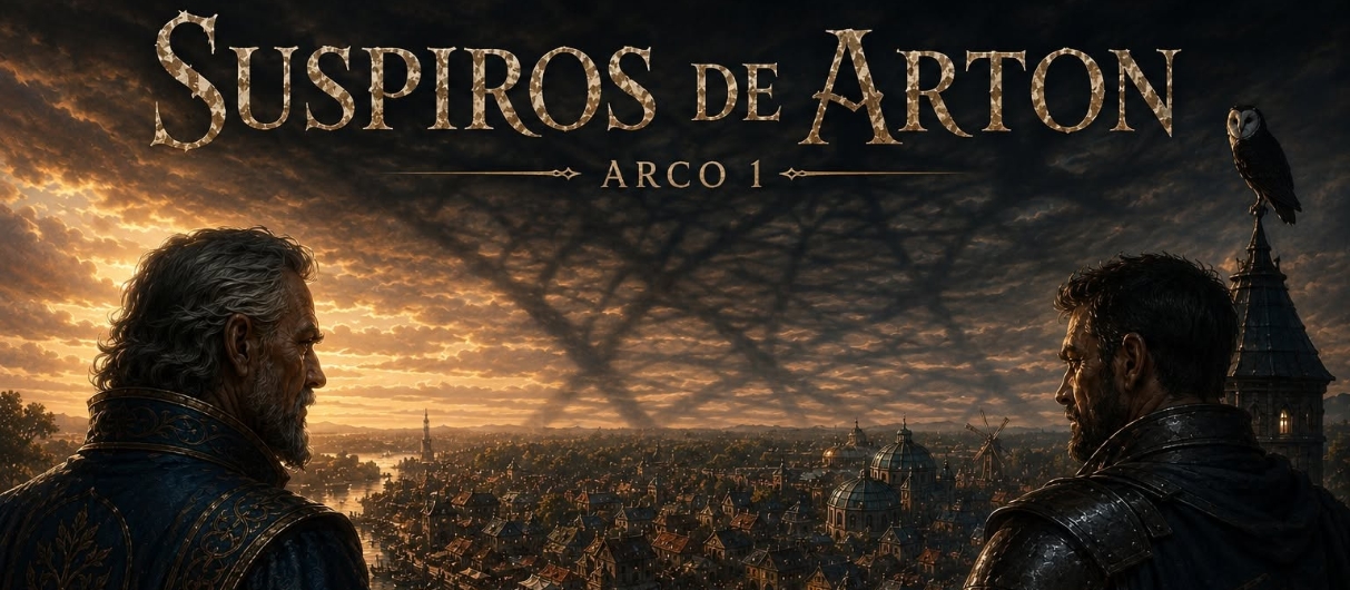 Banner da mesa de RPG: Suspiros de Arton | Arco 1