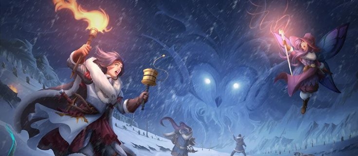 Banner da mesa de RPG: Icewind Dale: A Geada da Donzela de Gelo