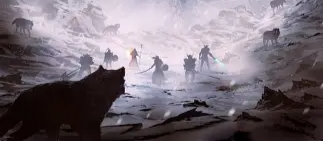 Banner da mesa de RPG: Os Lobos de Welton - One-shot - D&D 5e - Experimente uma boa história em uma única sessão