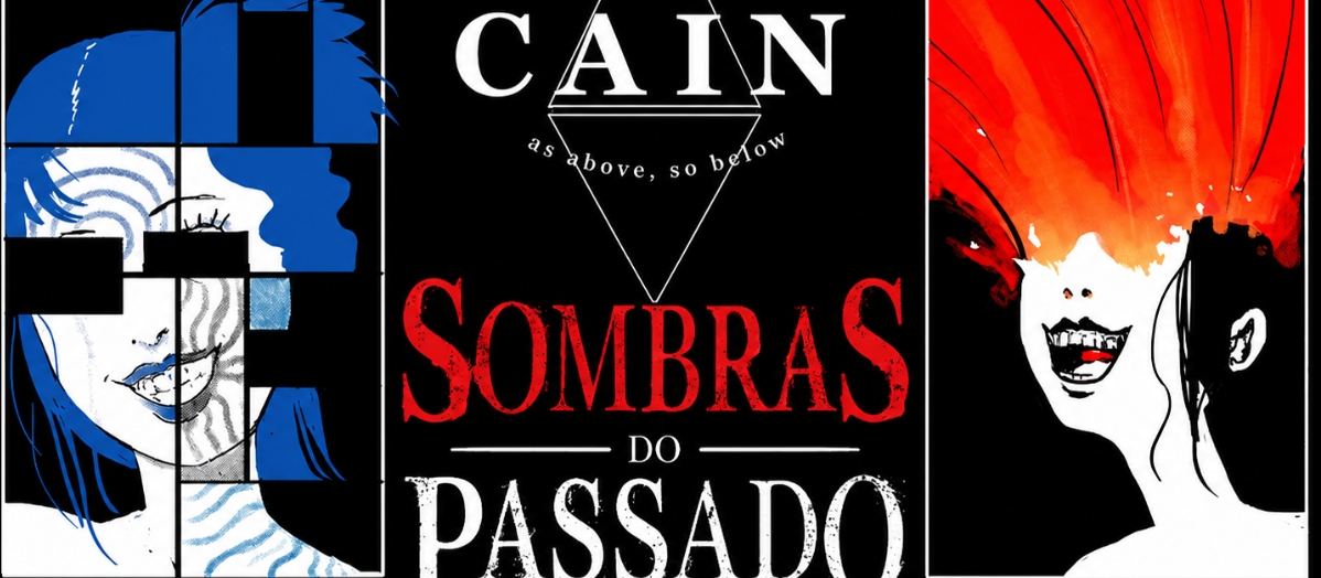 Banner da mesa de RPG: Sombras do Passado