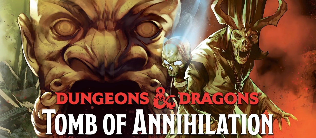 Banner da mesa de RPG: Tomb of Annihilation
