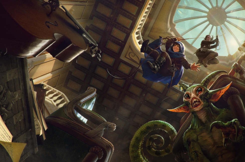 Banner da mesa de RPG: CAMPANHA: AS CHAVES DO COFRE DOURADO | D&D5E (2024)