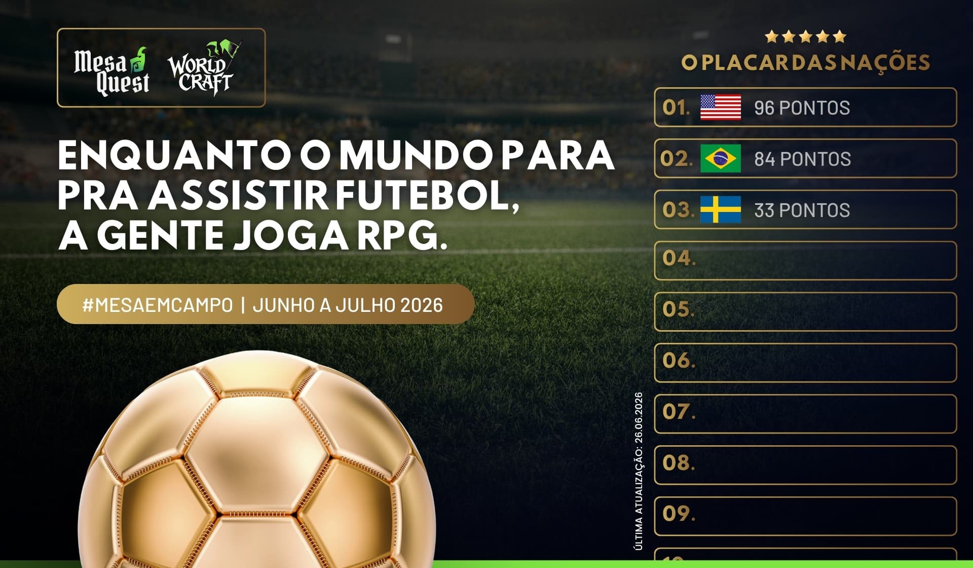 Mesa em Campo