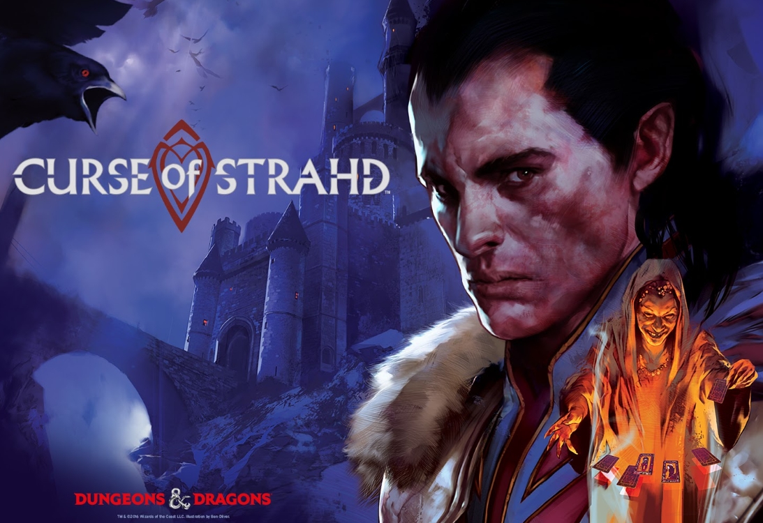 Banner da mesa de RPG: Curse of Strahd