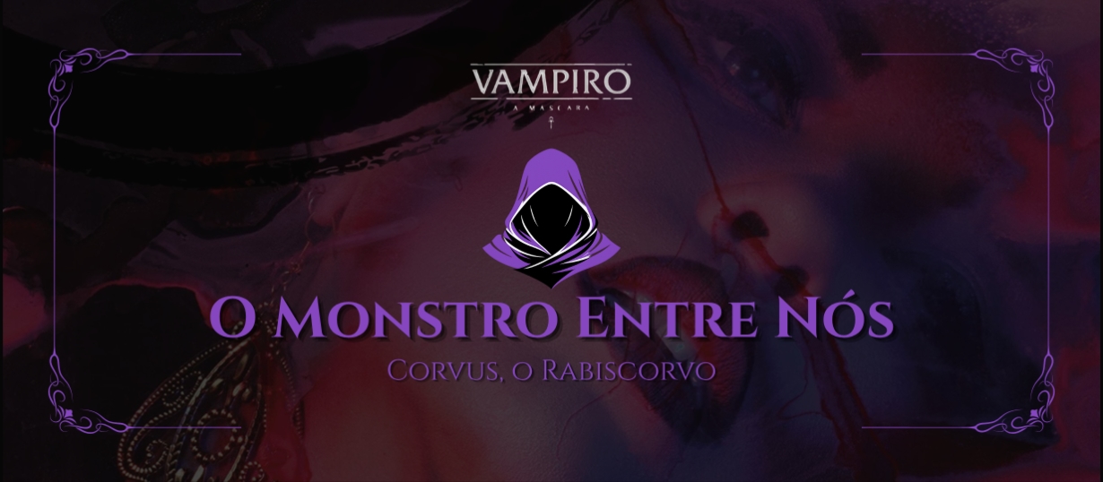 Banner da mesa de RPG: O Monstro Entre Nós