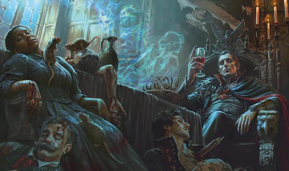 Banner da mesa de RPG: A Maldição de Strahd