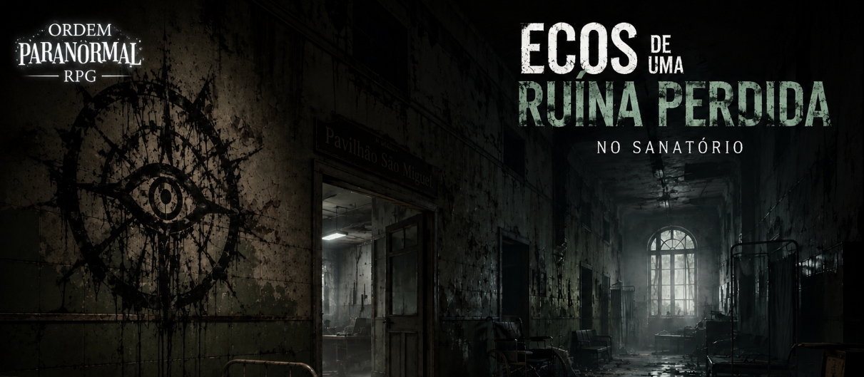 Banner da mesa de RPG: Ecos de Uma Ruína Perdida Mesa 3